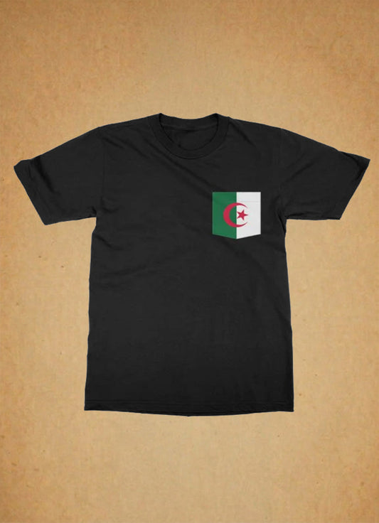 Algeria pocket tee (Black)