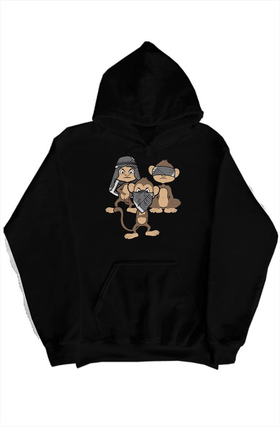 See No Evil Hear No Evil Speak No Evil Hoodie Urabian Outfitters