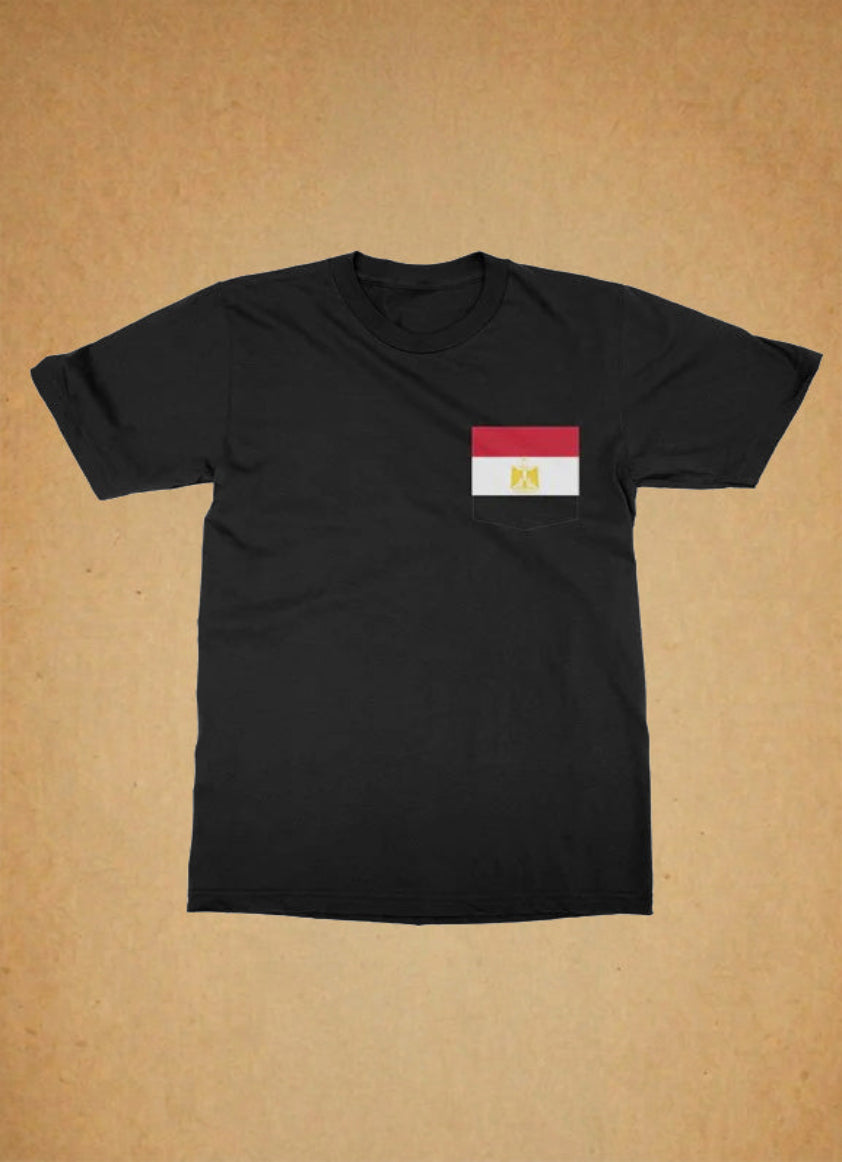 Egypt pocket tee (Black)