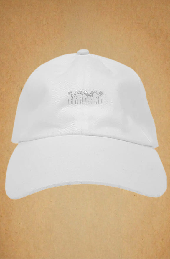 Freedom sign language dad hat