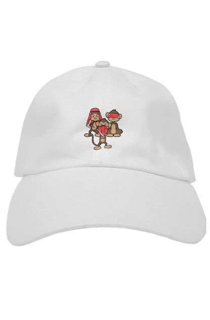 No To See Hear Speak No Evil Hat - Urabian Outfitters