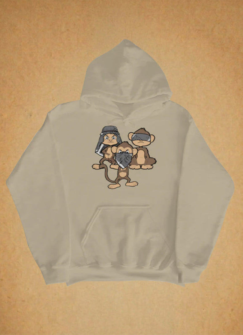 See Hear Speak No Evil Hoodie - Urabian Outfitters