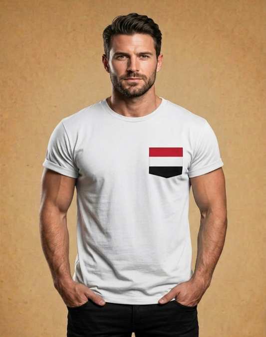 Yemen pocket tee (White)