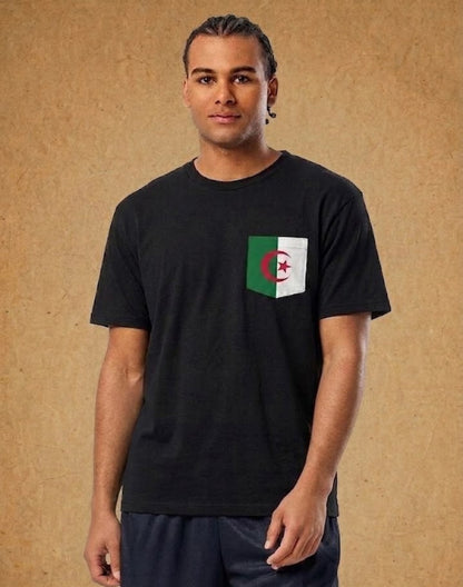 Algeria pocket tee (Black)