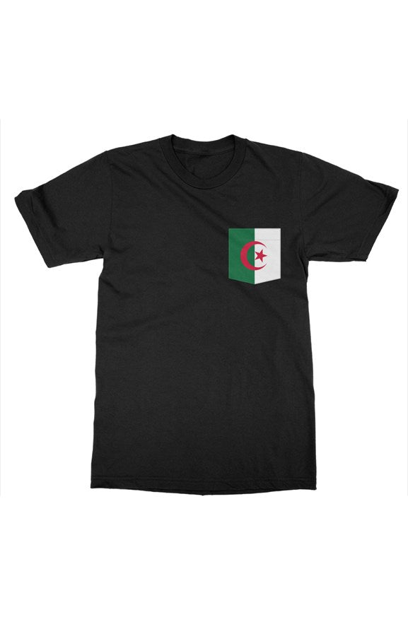 Algeria pocket tee (white)