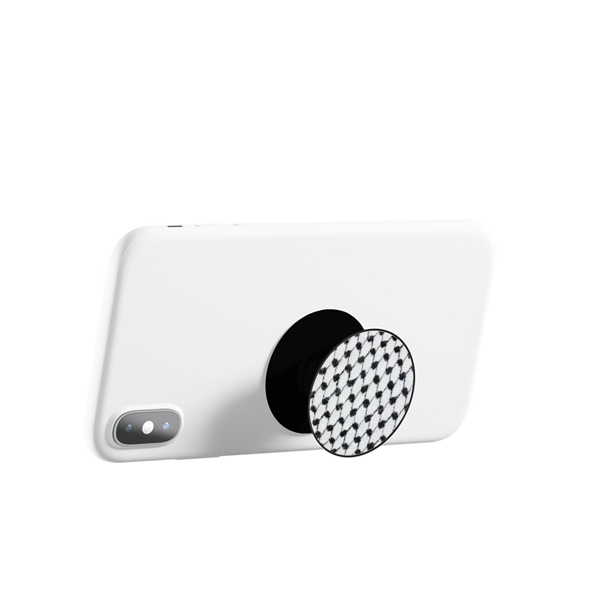 White Kufiyah Pop Socket - Urabian Outfitters