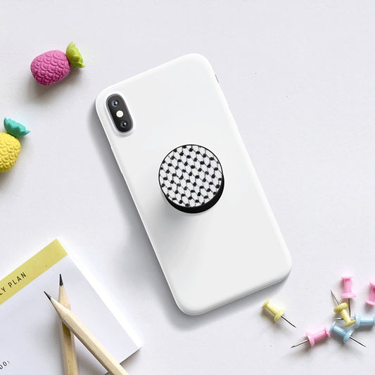 White Kufiyah Pop Socket - Urabian Outfitters