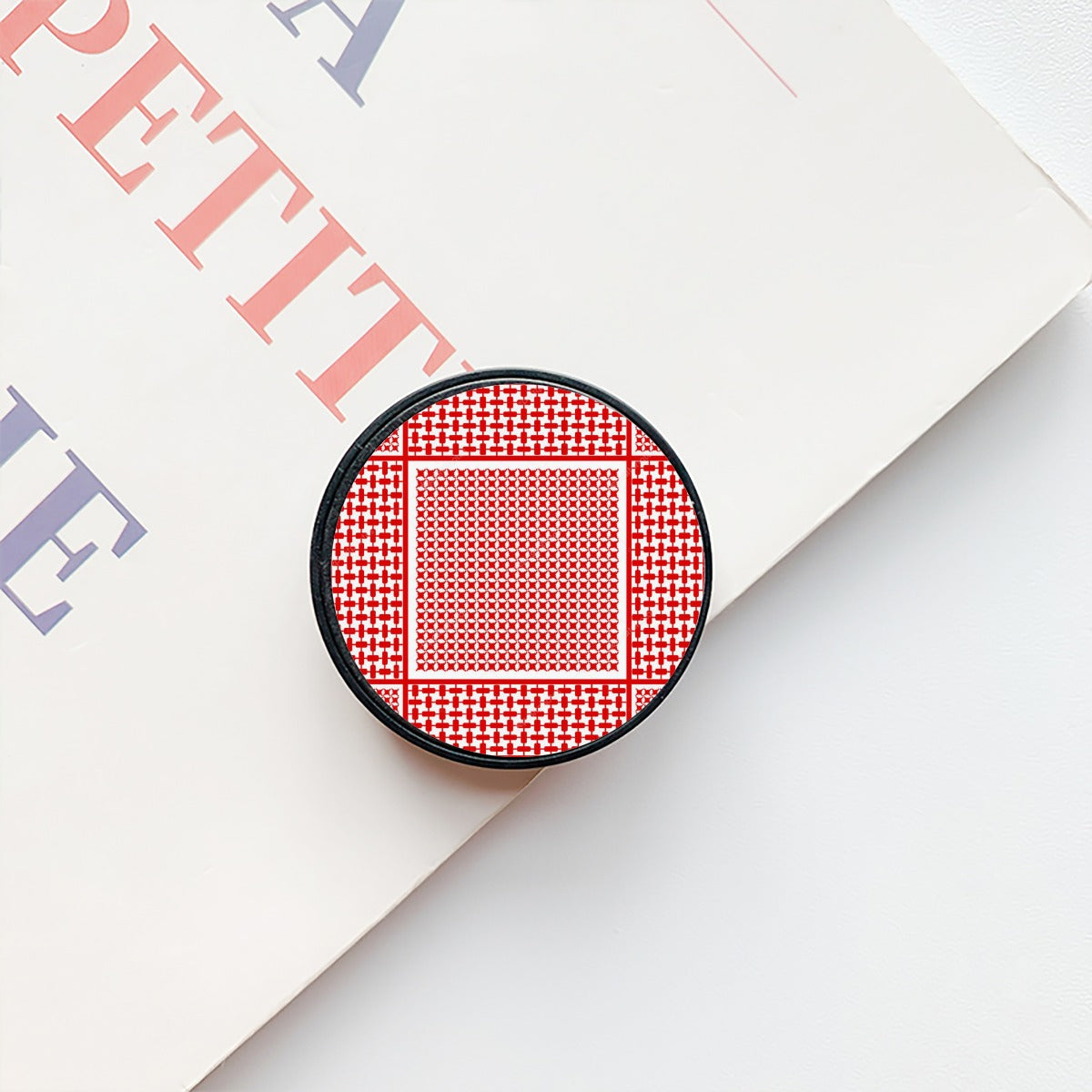 Red Kufiyah Pop Socket - Urabian Outfitters