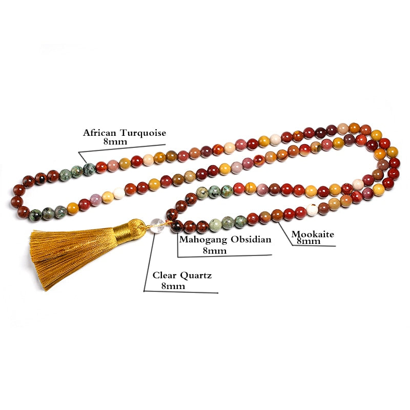 Unisex bracelet and prayer bead necklace - Urabian Outfitters