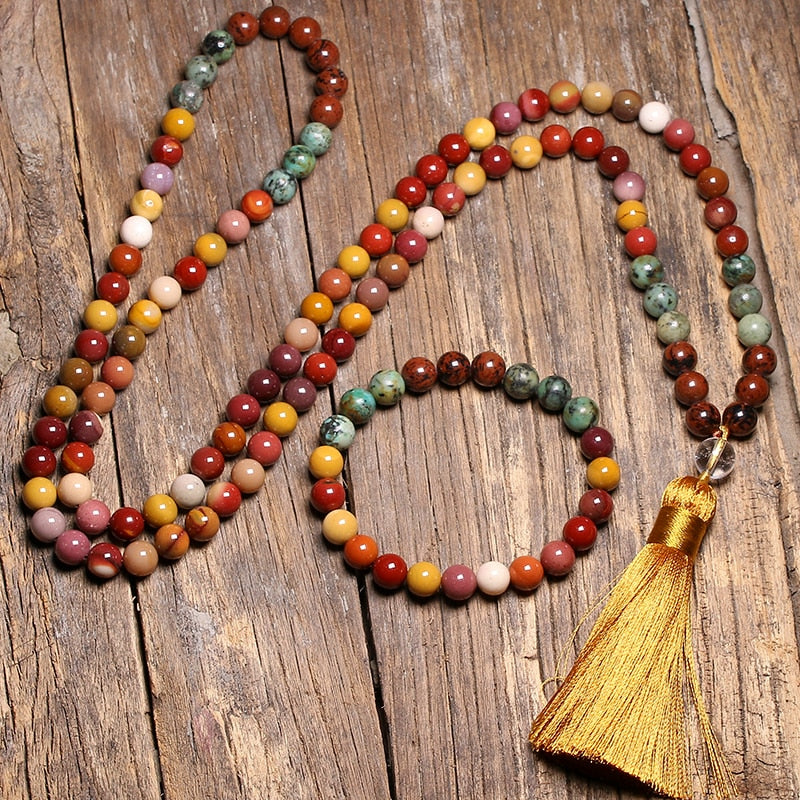 Unisex bracelet and prayer bead necklace - Urabian Outfitters