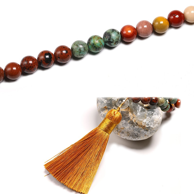 Unisex bracelet and prayer bead necklace - Urabian Outfitters